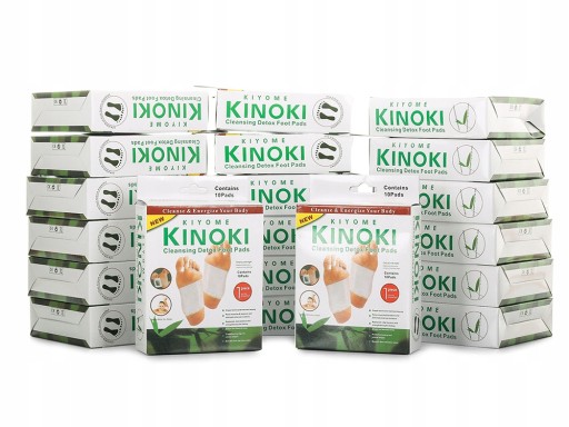 KINOKI ДЕТОКС ОЧИЩАЮЩИЕ ПАТЧИ 200 шт.