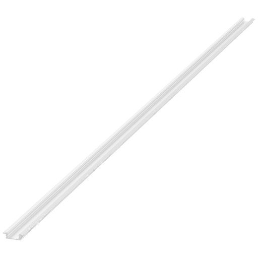 PROFIL aluminiowy do taśma LED srebrny wpuszczany + klosz 1M przeźroczysty