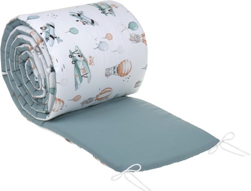ДВУХСТОРОННЯЯ КРОВАТЬ С КОВРИКОМ 180х30см BABYMAM
