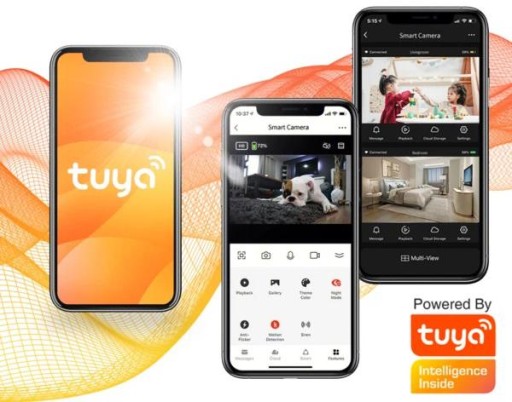 Поворотная IP-камера Tuya 3MPx EasyCam для помещения