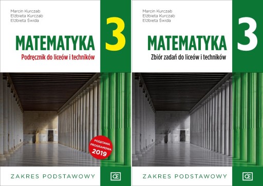 MATEMATYKA 3 LO Podr.+Zb. zadań Z. podst. PAZDRO