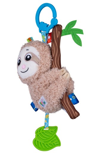 BaliBaZoo SLOTH Подвесной прорезыватель-прорезыватель RATTLE 0м+