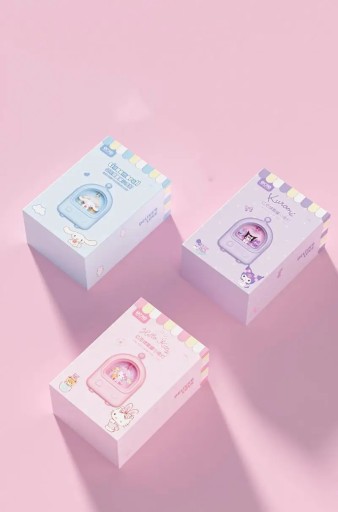 Sanrio Kuromi Hello Kitty Копилка Ночной светильник Usb Бытового использования Спальня