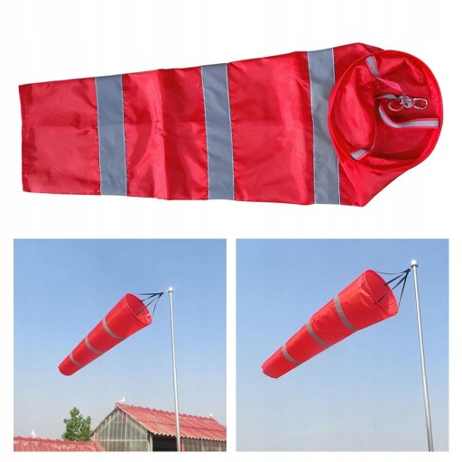 2x Aviation Airport Windsock Wind Direction Torba