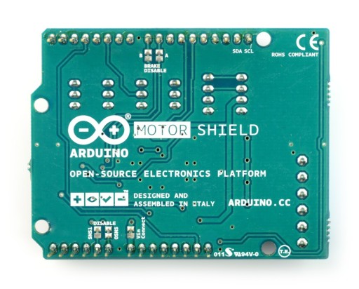 Моторный щит Arduino, версия 3