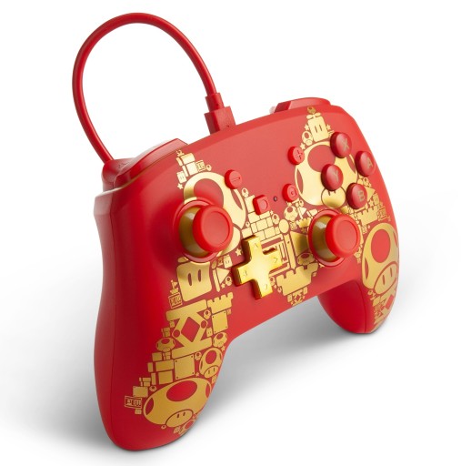 Проводная панель PowerA SWITCH Super Mario Golden M