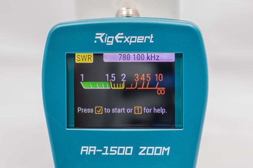 Антенный анализатор RigExpert AA-1500 ZOOM до 1,5 ГГц