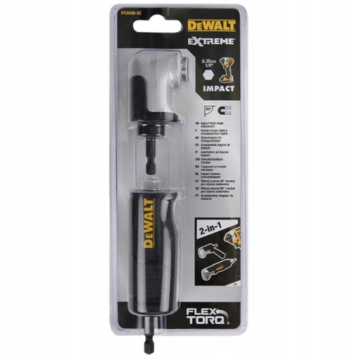 Угловой адаптер Dewalt для торцевых бит DT20500