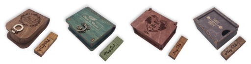 Деревянная коробочка для флешки + ГРАВИРОВКА
