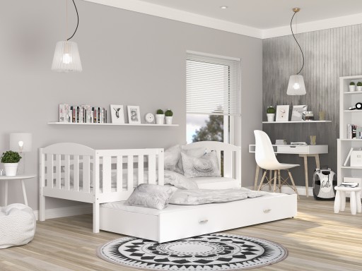 Детская кровать 190x80 двуспальная KUBUŚ P2