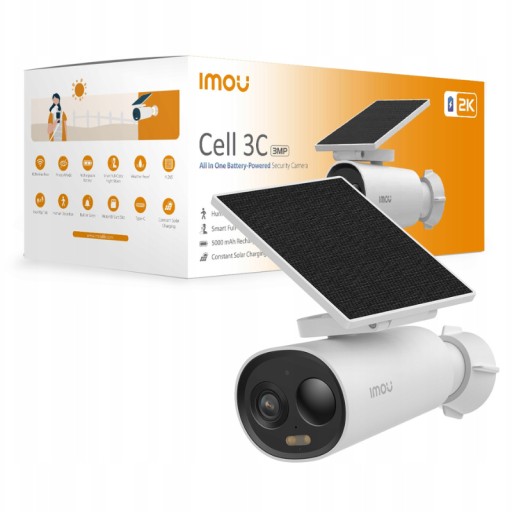 НАРУЖНАЯ IP-КАМЕРА IMOU СО ВСТРОЕННОЙ СОЛНЕЧНОЙ ПАНЕЛЬЮ 3C AIO ZOOM