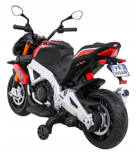 Электромобиль, детский аккумуляторный мотоцикл Aprilia В подарок.