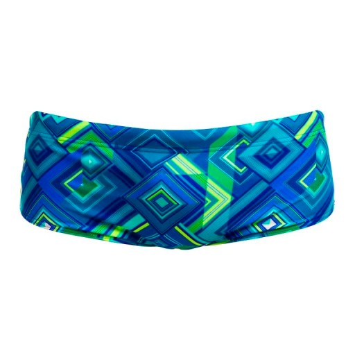 Мужские плавки Funky Trunks Help Me Rhombus - Sidewinder XL (UK38)