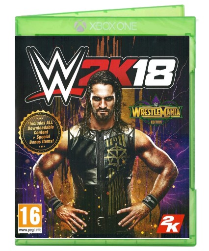 W2K18 игра о борьбе WWE 2K18 XBOX ONE XBOX ONE