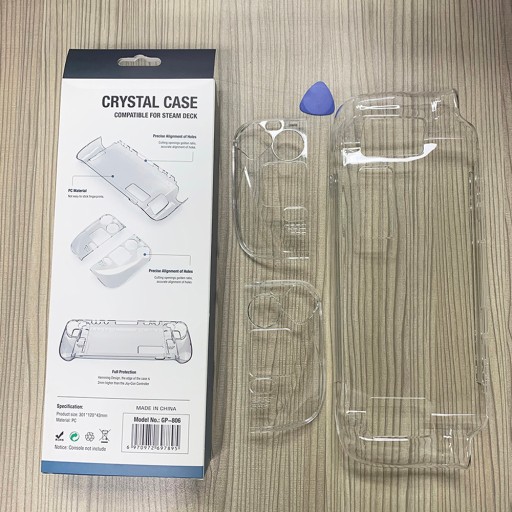 Защитный жесткий футляр Crystal Steam Deck