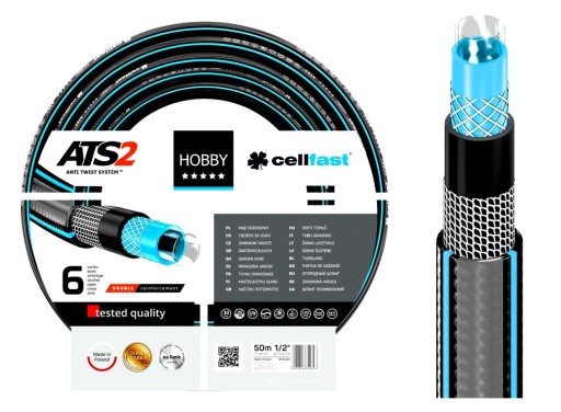 CELLFAST WĄŻ OGRODOWY HOBBY ATS2 1/2