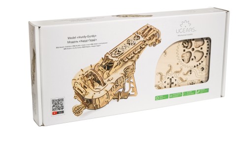 Шарманка, играющий на инструменте - 3D-пазл UGears