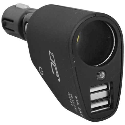 АВТОМОБИЛЬНЫЙ РАЗЪЕМ ПРИкуривателя 2 USB