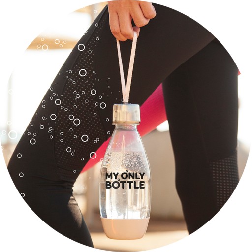 RÓŻOWA butelka Soda Stream My Only Bottle 0,5L