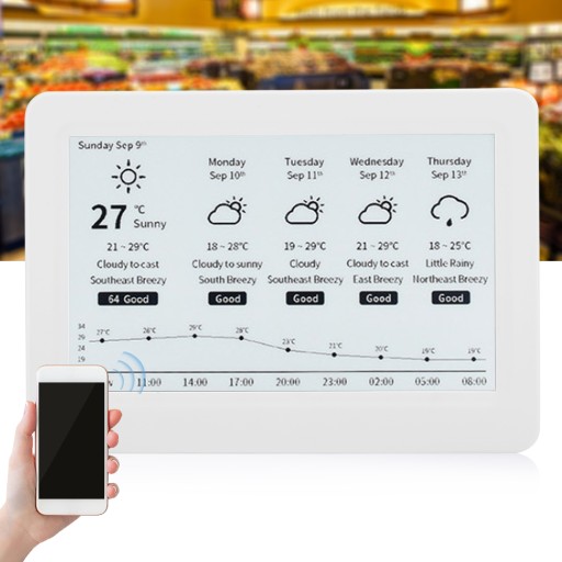 Экран E-Ink Пассивная связь ближнего поля,