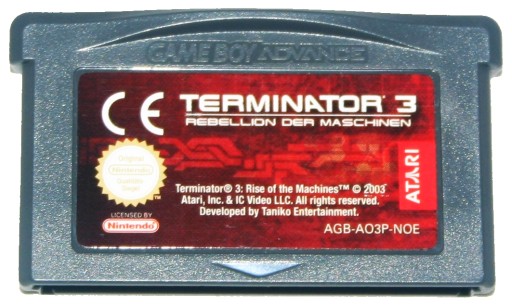 Терминатор 3 — игра для консоли Nintendo Game boy Advance — GBA.
