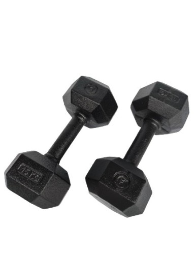 Гантели Cast Fitness шестиугольные 2 x 15 кг
