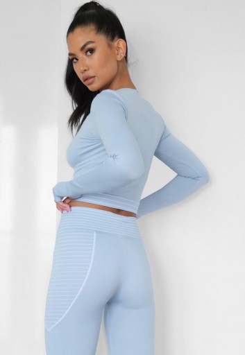 Спортивный кроп, длинный рукав / MISSGUIDED / 3XL/4XL