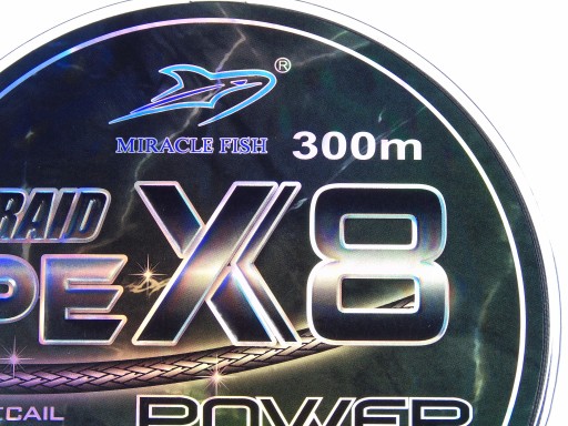 ПЛЕТКА ПЭ рыболовная тесьма x8 прядей STRONG 300м 0,14 20кг