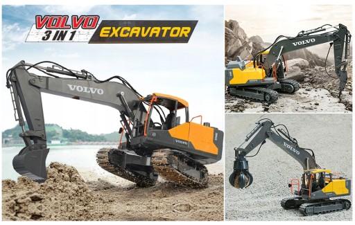 РУЧНОЙ ЭКСКАВАТОР 3в1 GRAPPER VOLVO XL