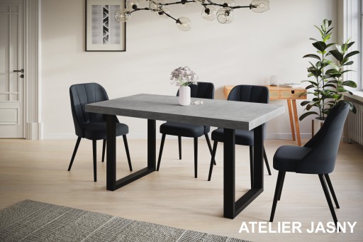Раздвижной стол 140/240 LOFT, ножки металлические.