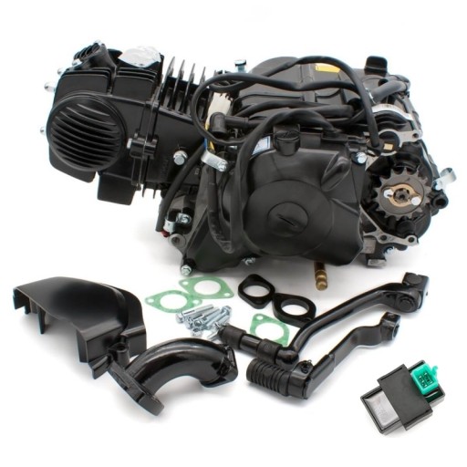 Двигатель Cross 4T 140cc Xmotos RFZ MRF APOLLO Estart