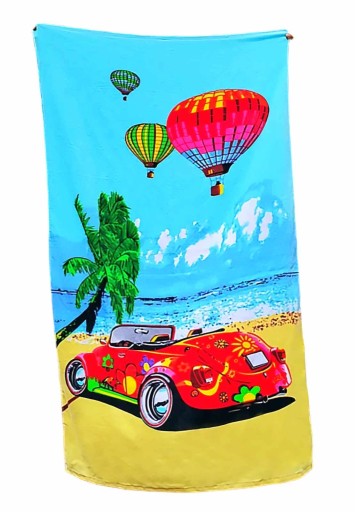БОЛЬШОЕ ПЛЯЖНОЕ ПОЛОТЕНЦЕ ДЛЯ КУПАНИЯ 70X140 XL УЗОРЫ