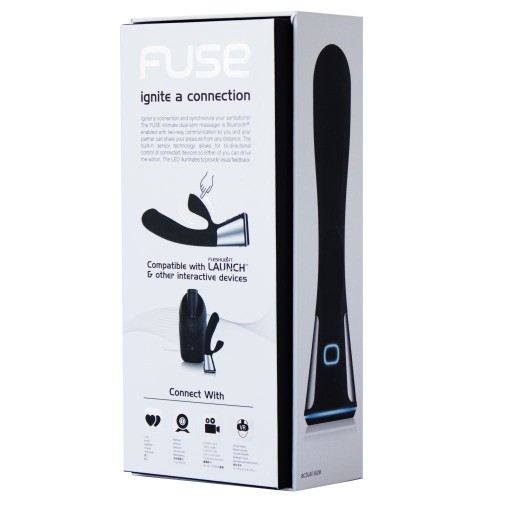 OhMiBod Fuse for Kiiroo Black interaktywny wibrato