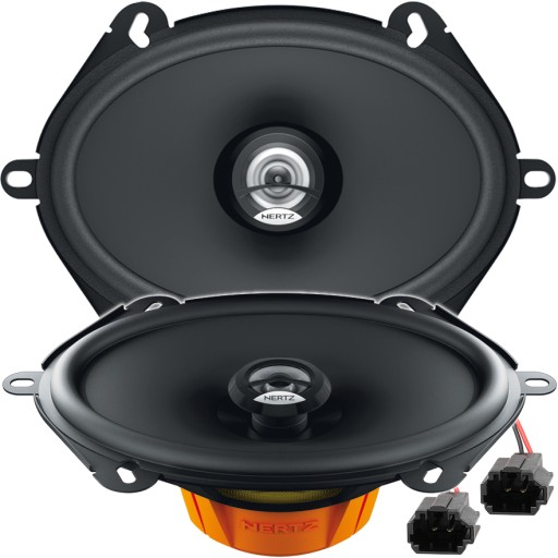 АВТОМОБИЛЬНЫЕ ДИНАМИКИ HERTZ DCX 570.3 5X7 120 Вт + разъемы