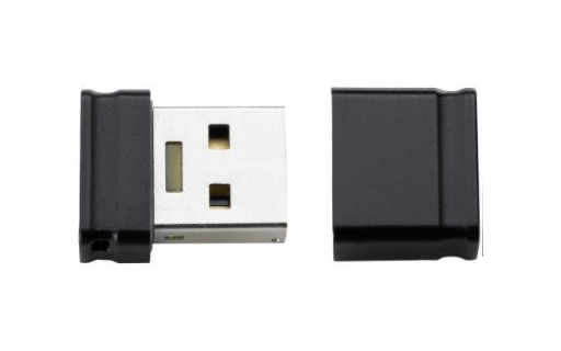 Флеш-накопитель Intenso Micro Line USB 2.0 4 ГБ, черный — компактный носитель данных