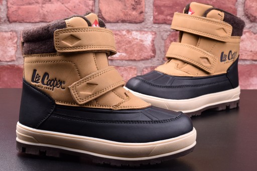 Детские зимние ботинки Lee Cooper, утепленные зимние спортивные ботинки, 2059, 32
