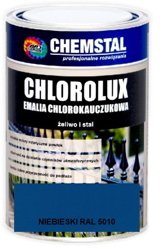 CHEMSTAL CHLOROLUX EMALIA CHLOROKAUCZ NIEBIESKA 1L