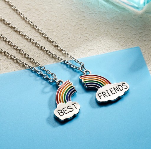 НАБОР ЦЕПЕЙ 2 шт. BFF RAINBOW ДЛЯ ДРУЗЕЙ