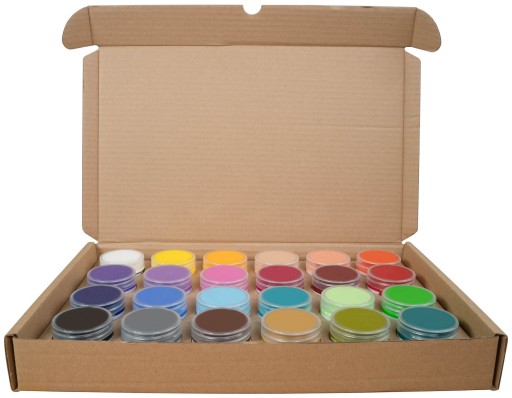 Набор красок 24х50 и 11 кистей Full Grazing Bright