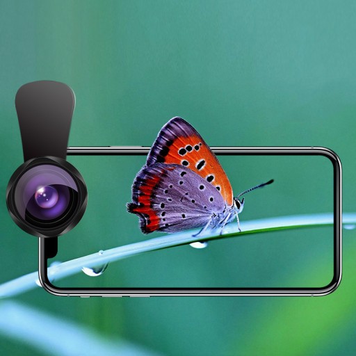 MAKRO Широкоугольный объектив для смартфона 2-в-1 4K HD
