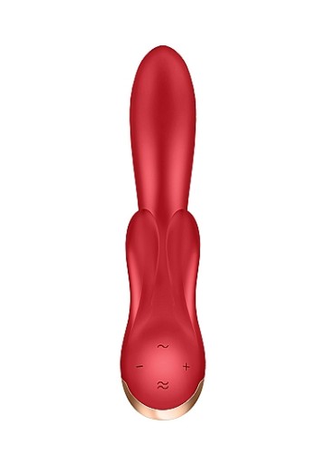 Satisfyer Double Flex Connect App Вибратор для точки G, 20 см, с 3 моторами