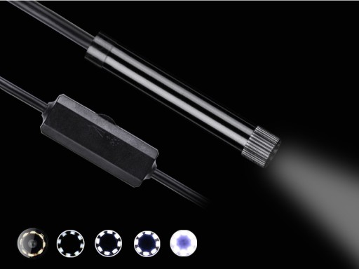 ЭНДОСКОПИЧЕСКАЯ КАМЕРА ДЛЯ ОСМОТРА ТЕЛЕФОН ПК WIFI LED