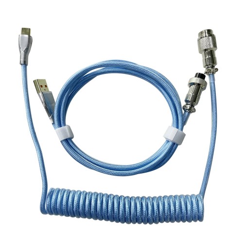 Klawiatura mechaniczna dedykowany kabel Aviator type-c na USB złącze lotnic