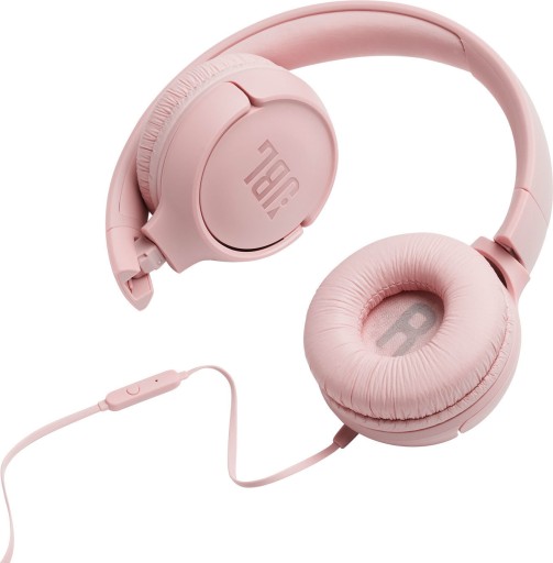 ПРОВОДНЫЕ НАКЛЕЙНЫЕ НАУШНИКИ JBL С МИКРОФОНОМ, УДОБНЫЕ СКЛАДНЫЕ, ЧИСТЫЙ БАС