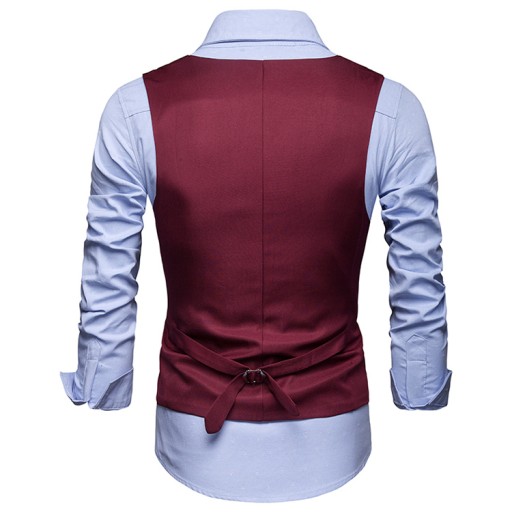 МУЖСКОЙ ЭЛЕГАНТНЫЙ КЛАССИЧЕСКИЙ ЖИЛЕТ СПОРТИВНЫЙ КОСТЮМ XL XL СЛУЧАЙНЫЙ