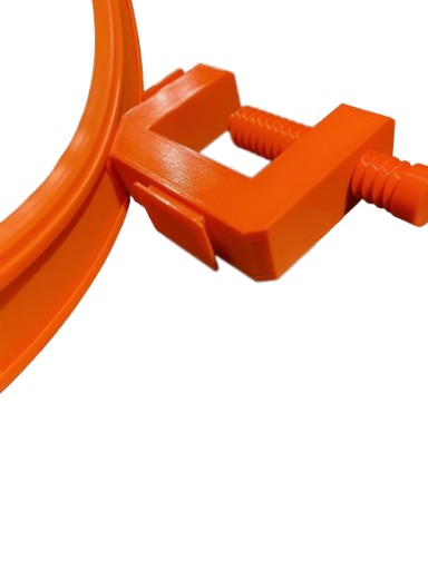 Zacisk do torów Hot Wheels uchwyt toru 100mm