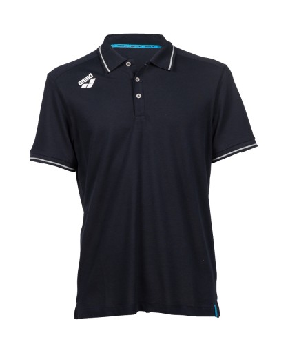 Хлопковая рубашка-поло унисекс Arena Team Poloshirt Solid Navy R.XL