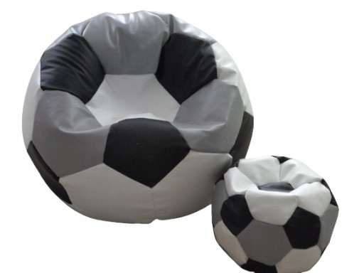 GREAT Football Pouf XXXL TOFFEL из экокожи