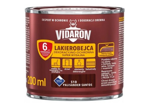VIDARON LAKIEROBEJCA WYDAJNA PALISANDER SANTOS S10