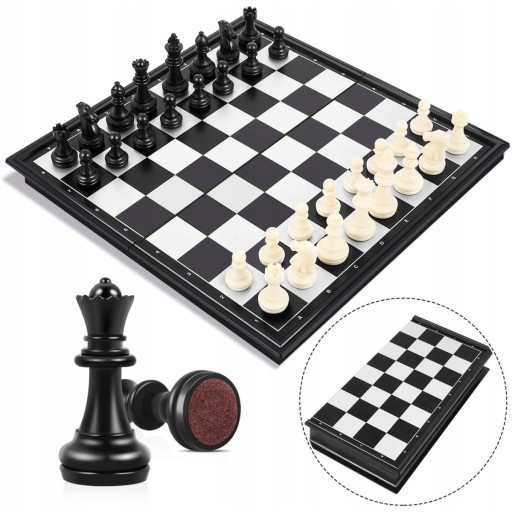 КЛАССИЧЕСКАЯ ШАХМАТНАЯ ИГРА СКЛАДНАЯ ШАХМАТНАЯ 25X25